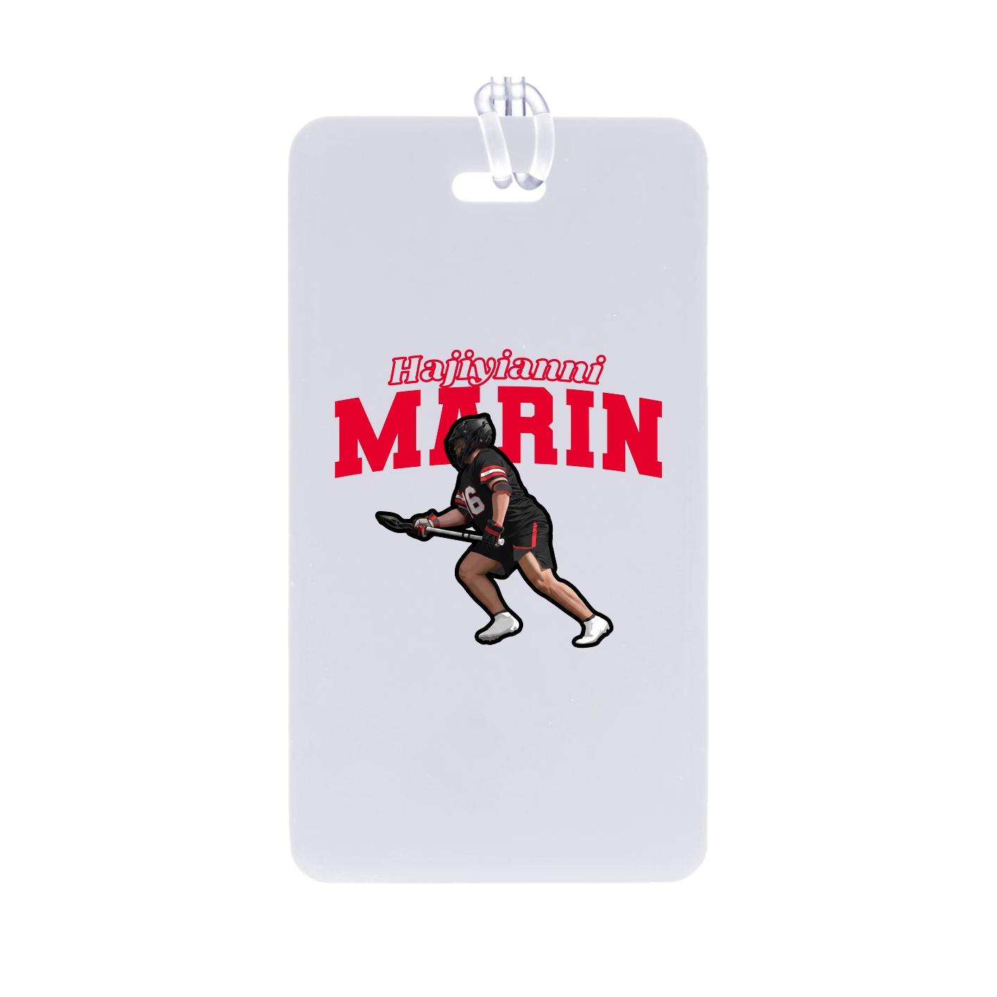 Bag Tag — Name Arch in Classic