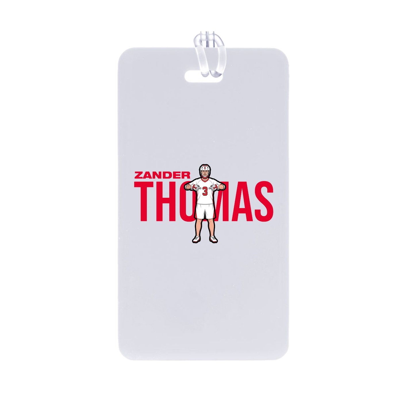 Bag Tag — Player Name in Classic
