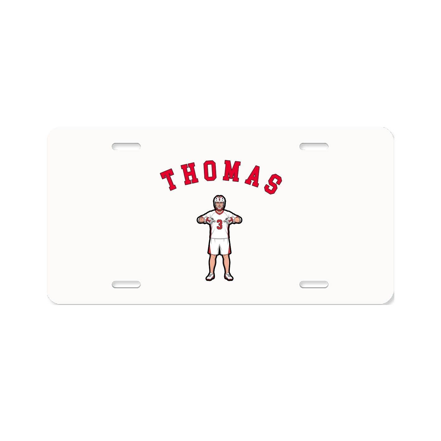 License Plate — Shirsey Arch in Classic