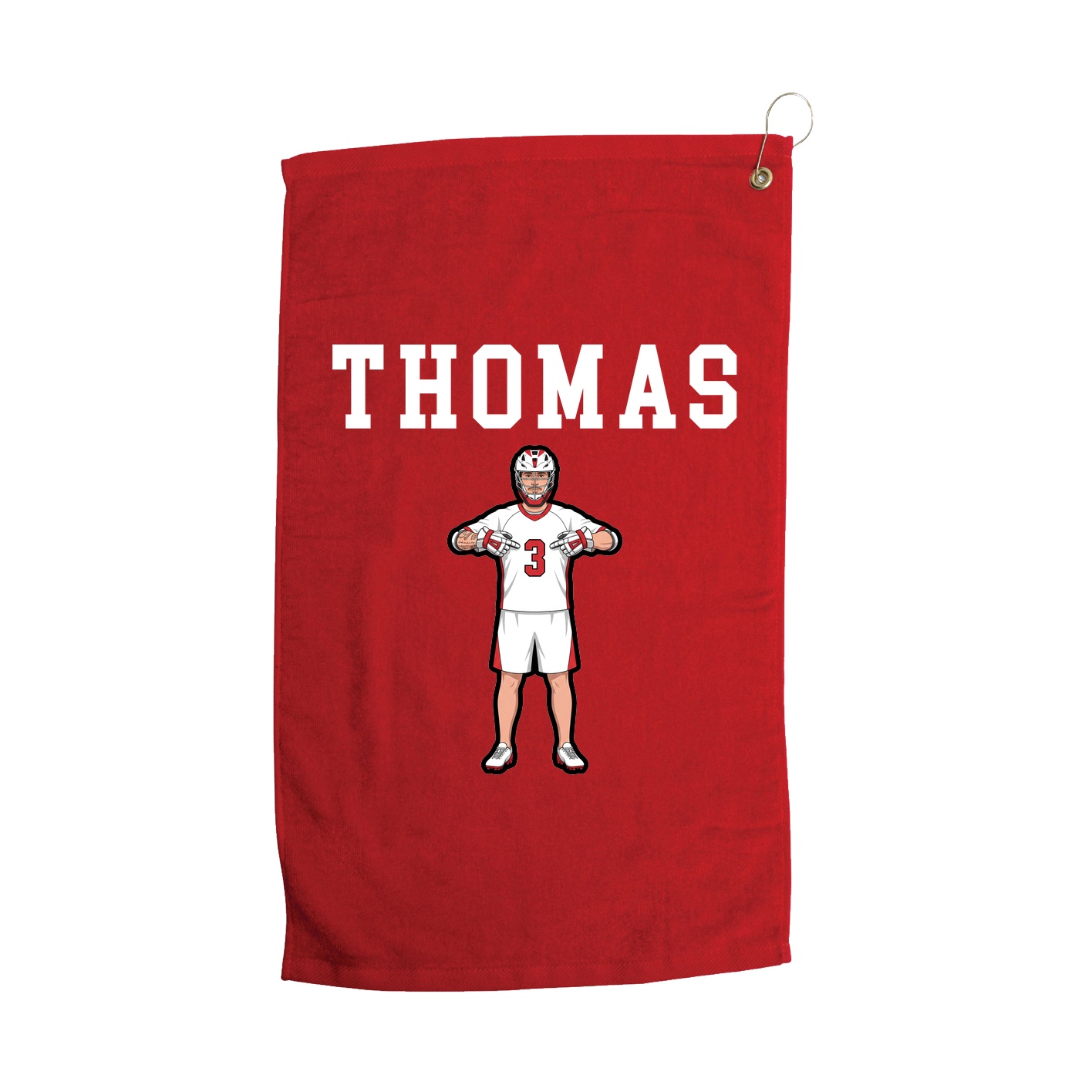 Golf Towel — Shirsey in Red