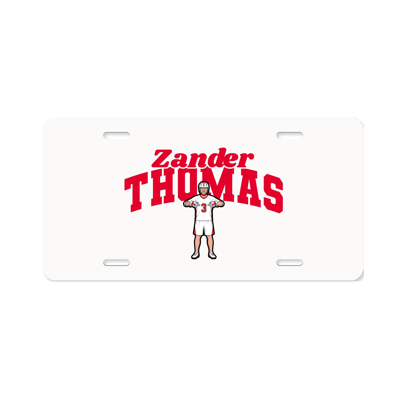 License Plate — Signature Arch in Classic