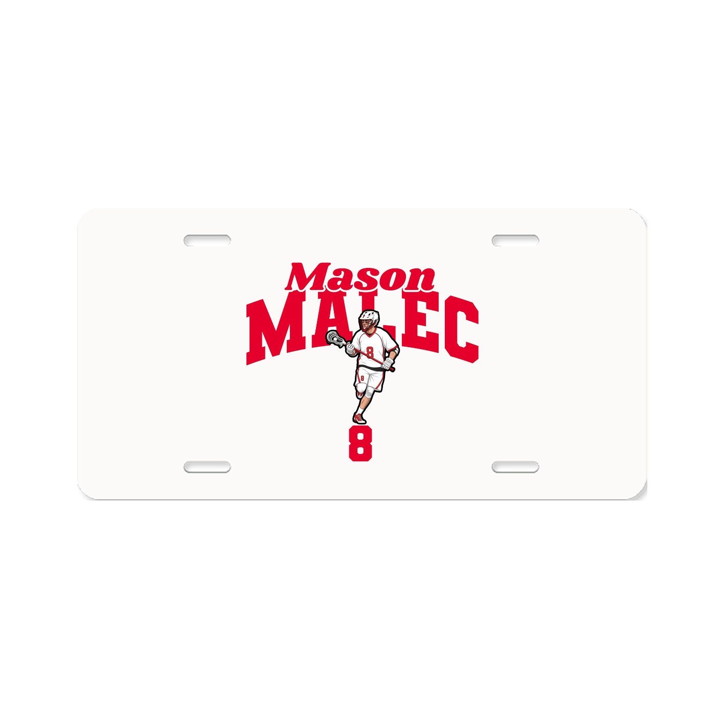 License Plate — Signature Arch in Classic