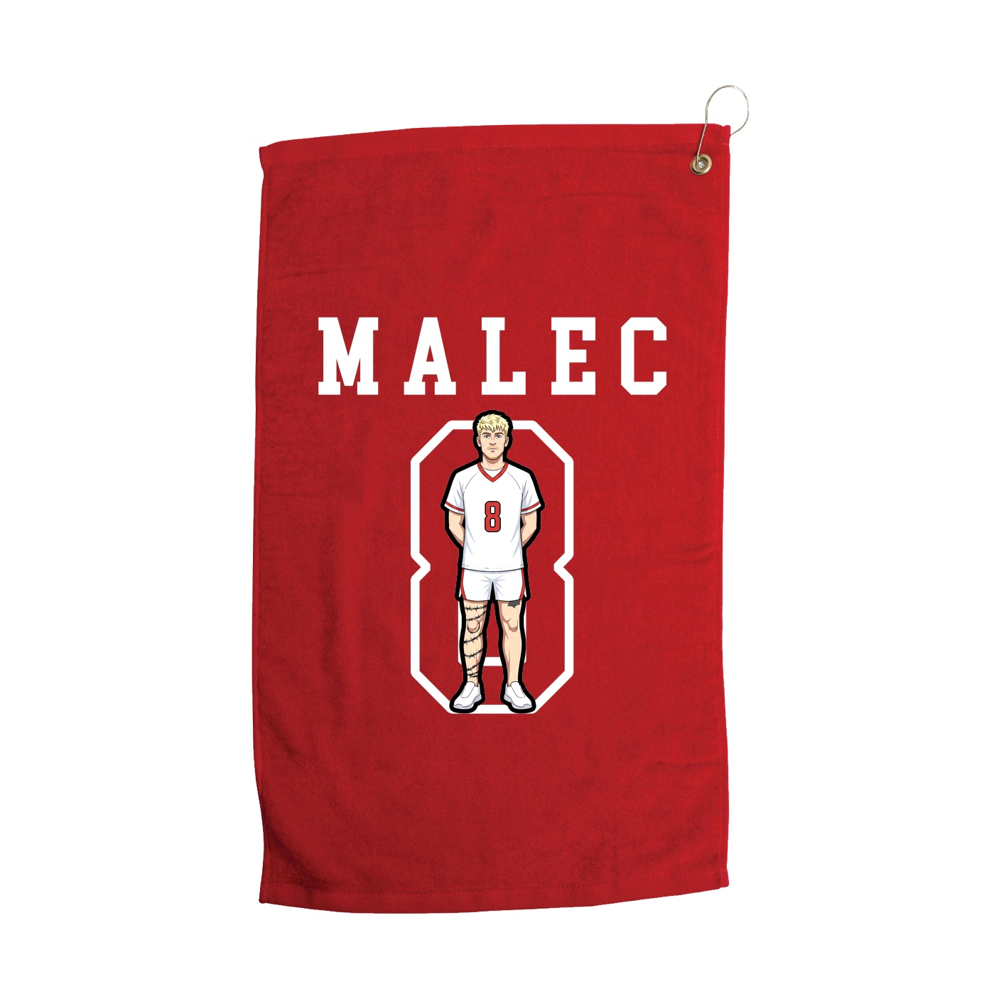 Golf Towel — Shirsey in Red