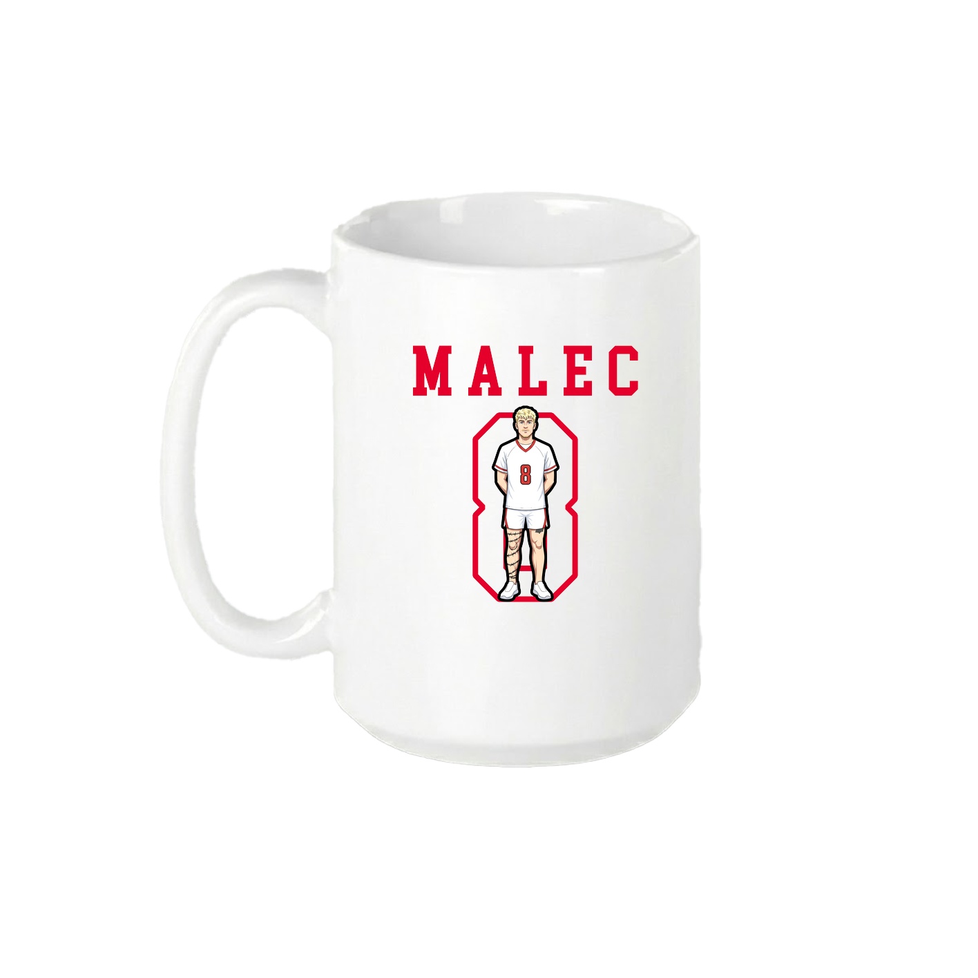 15oz Coffee Mug — Shirsey in White