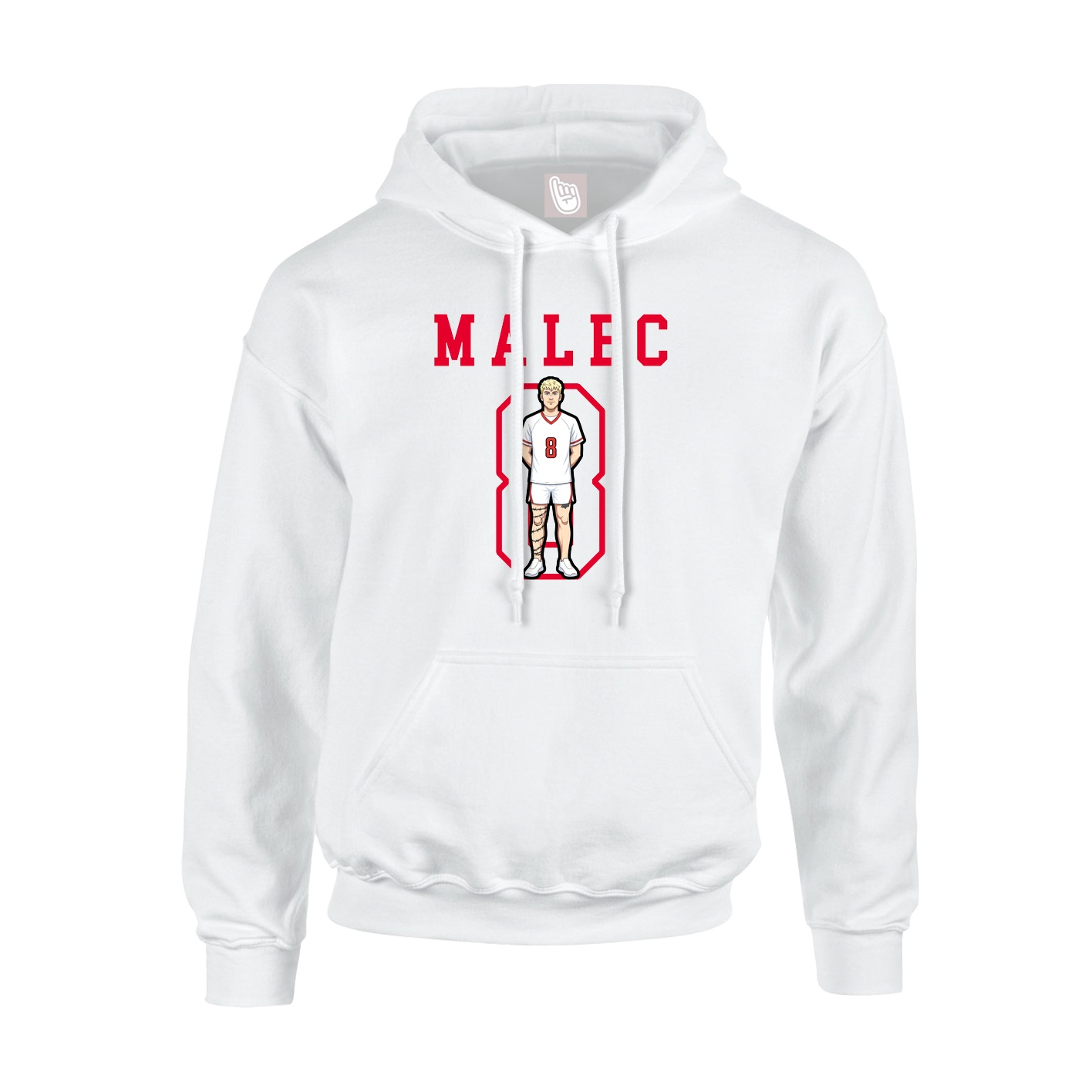 Youth Hoodie — Shirsey in White