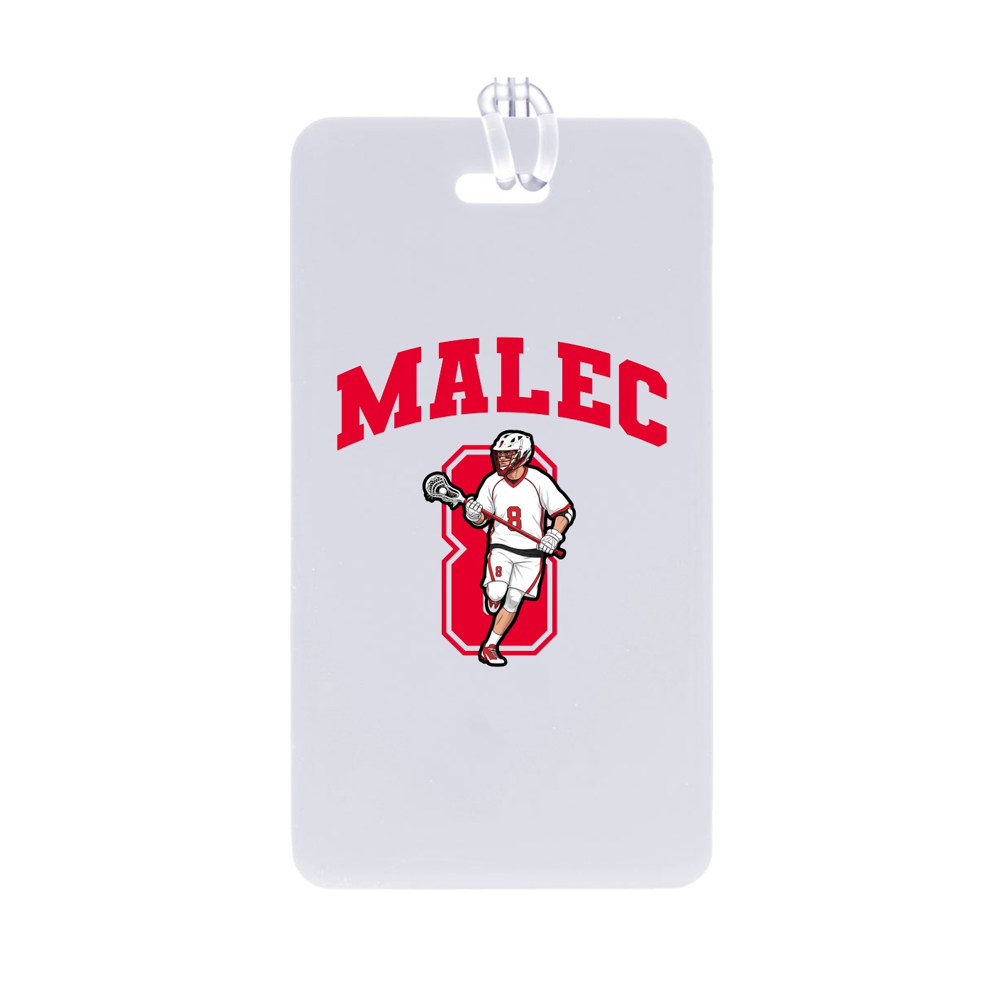 Bag Tag — Number in Classic
