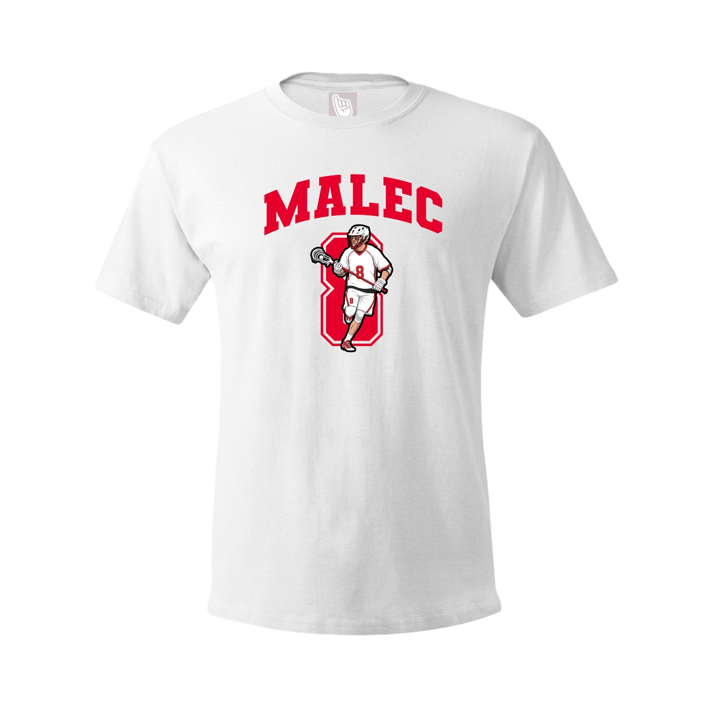 Tee — Number in White
