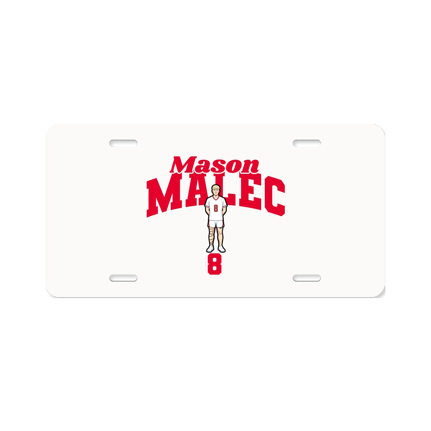 License Plate — Signature Arch in Classic