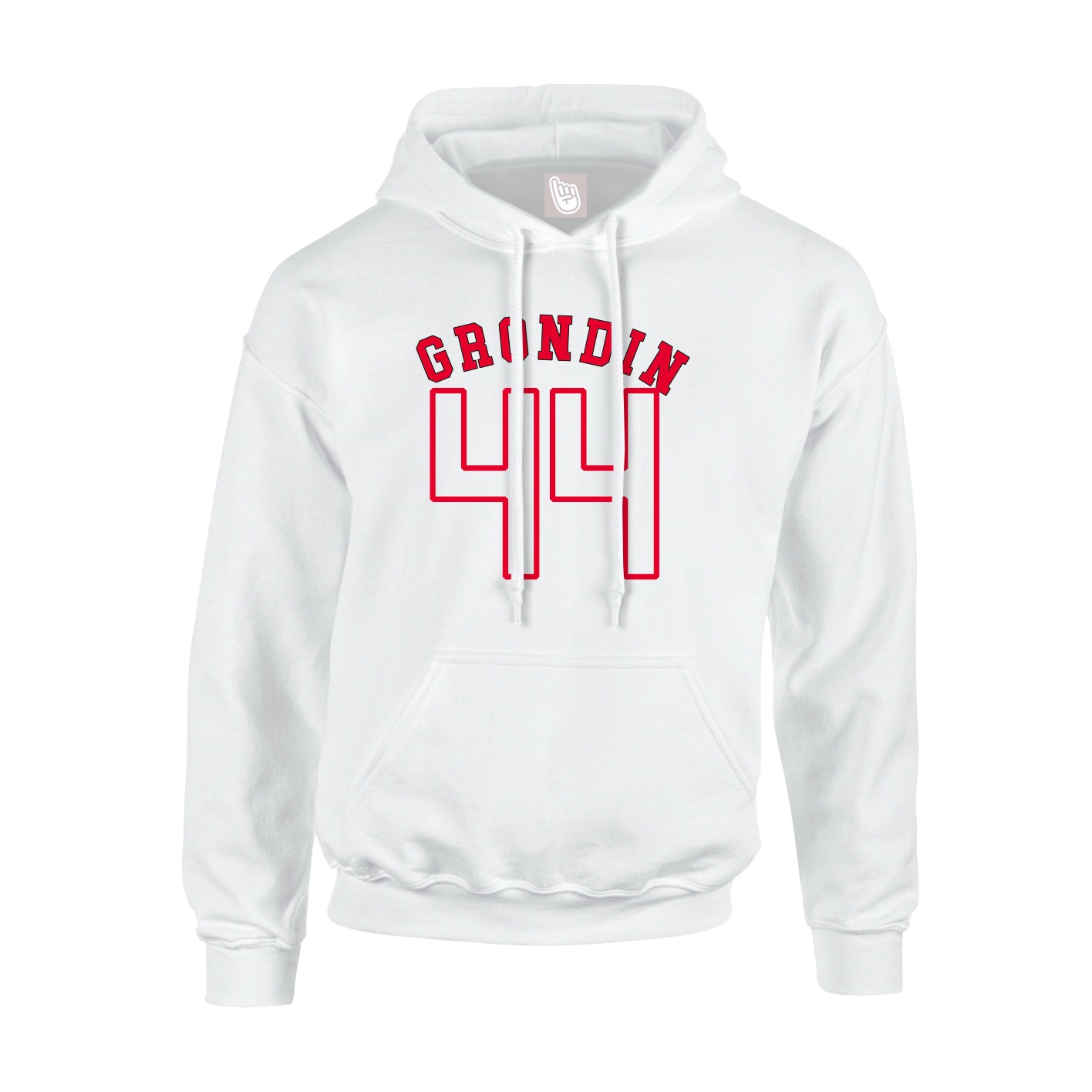 Hoodie — Shirsey Arch in White