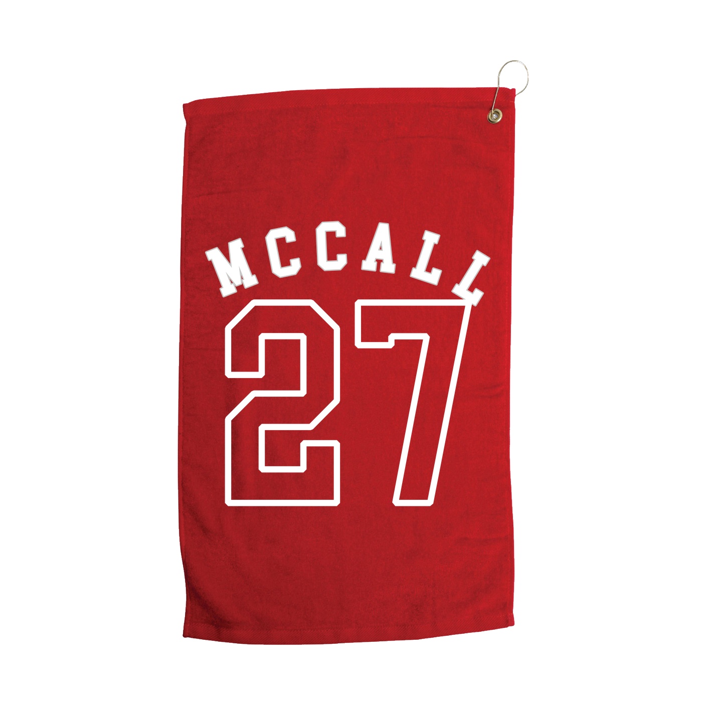 Golf Towel — Shirsey Arch in Red