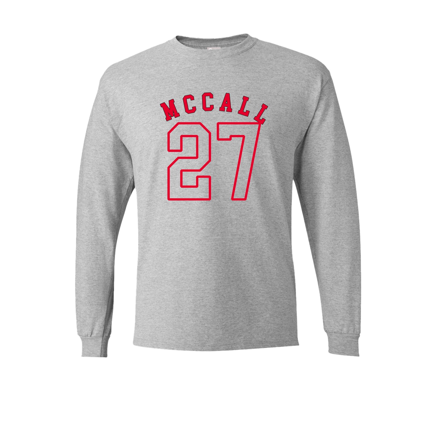 Long Sleeve Tee — Shirsey Arch in Grey