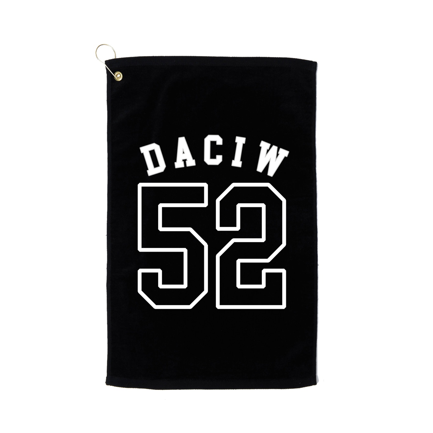 Golf Towel — Shirsey Arch in Black