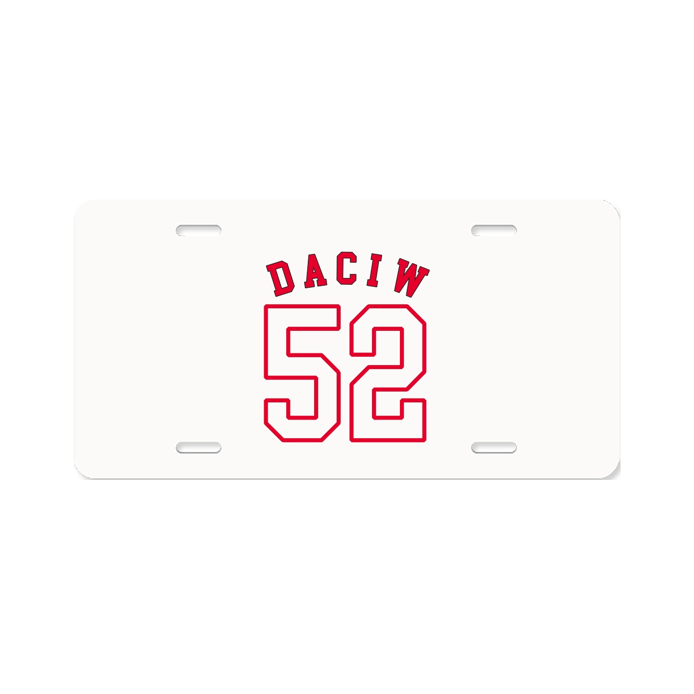 License Plate — Shirsey Arch in Classic