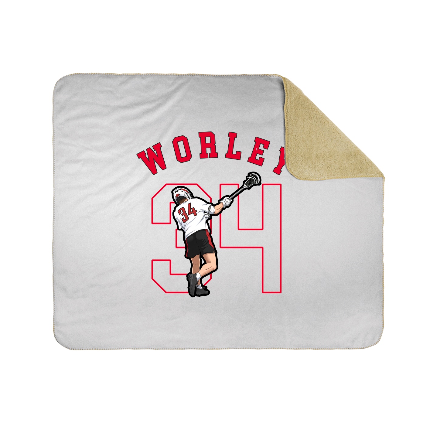 Throw Blanket — Shirsey Arch in White