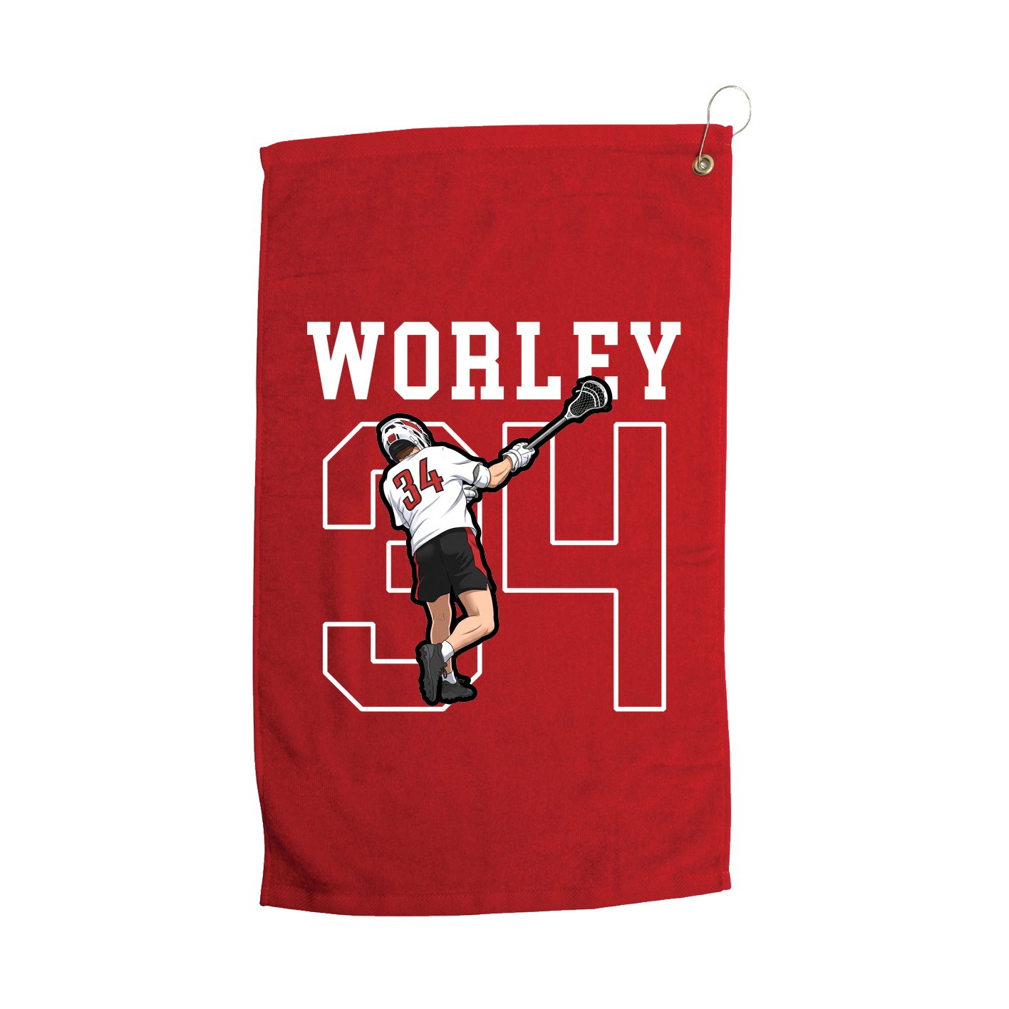 Golf Towel — Shirsey in Red