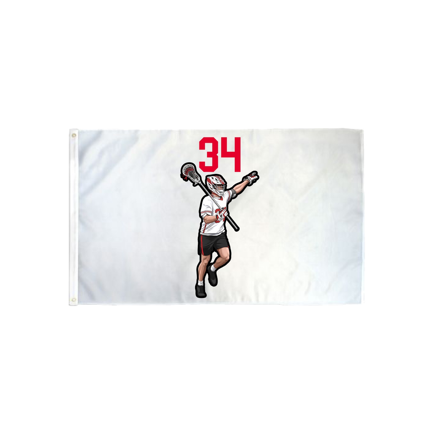 3x5 Flag — Number Top in Classic