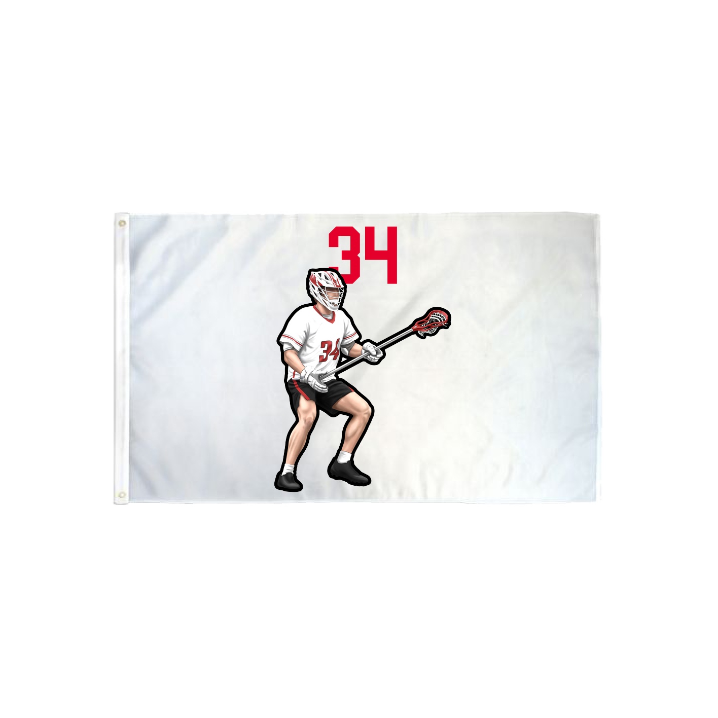 3x5 Flag — Number Top in Classic