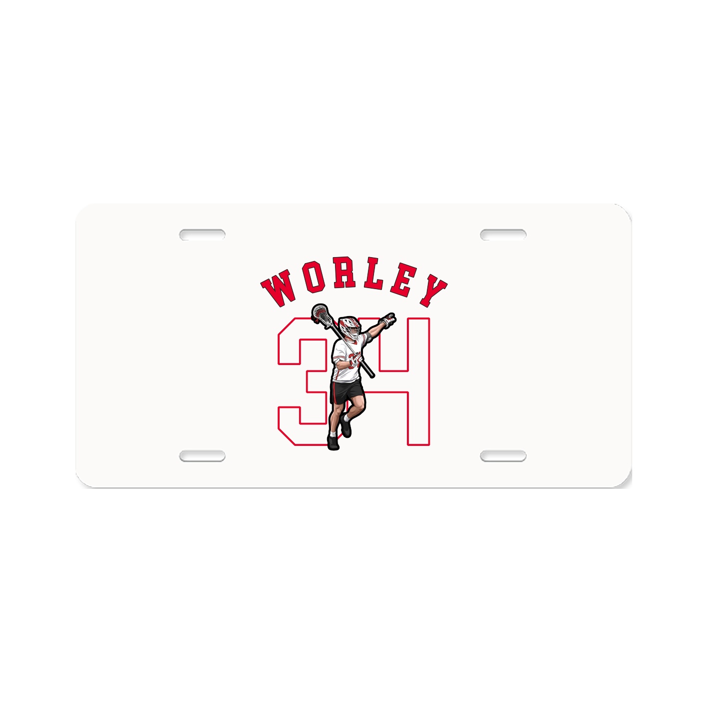 License Plate — Shirsey Arch in Classic