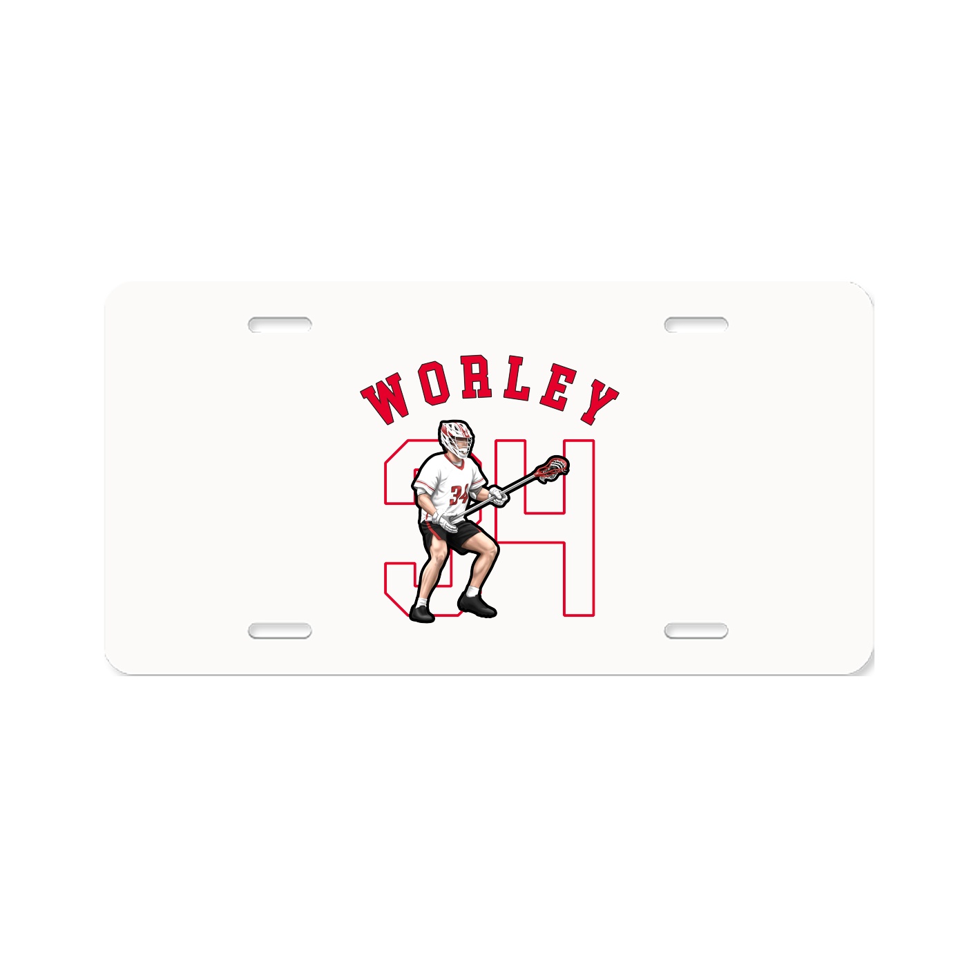 License Plate — Shirsey Arch in Classic