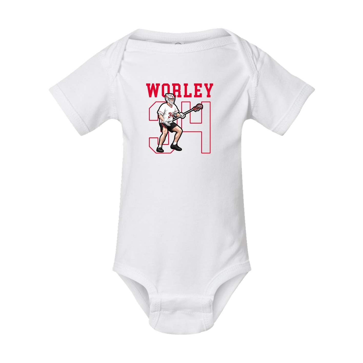 Baby Onesie — Shirsey in White