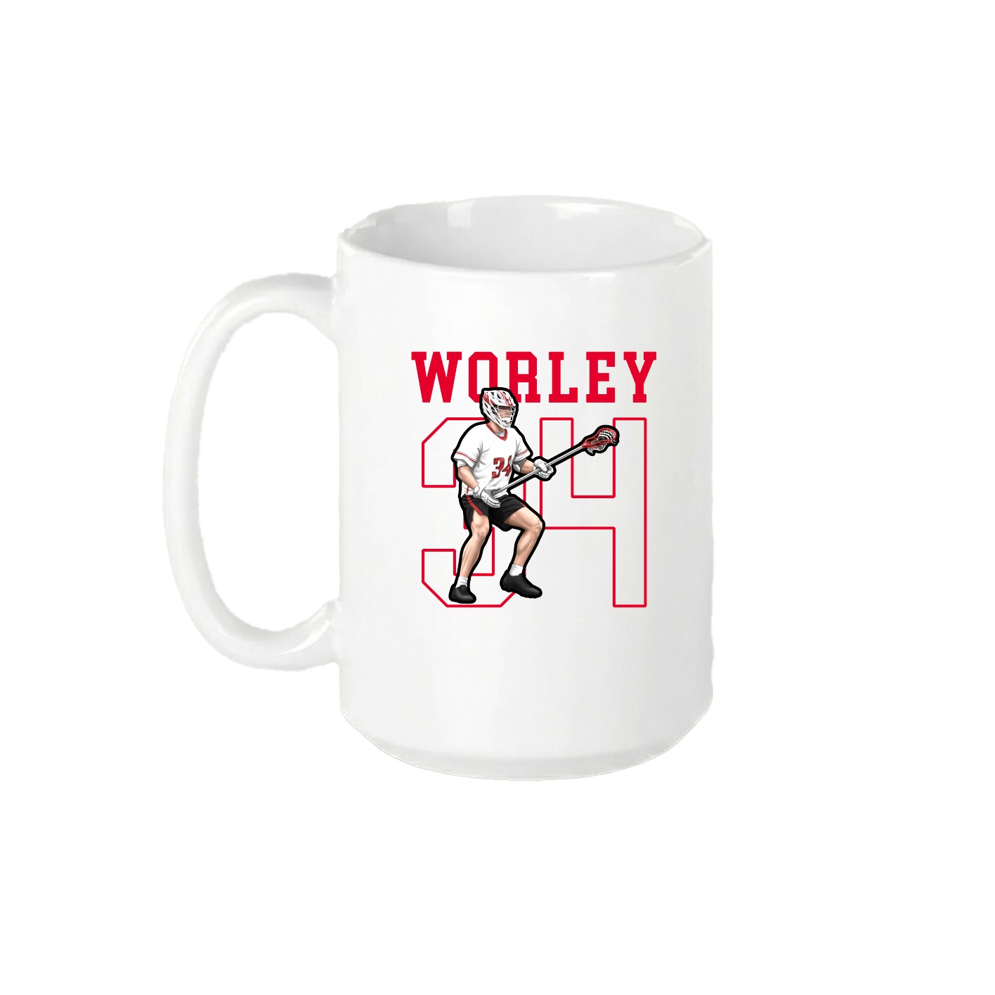 15oz Coffee Mug — Shirsey in White