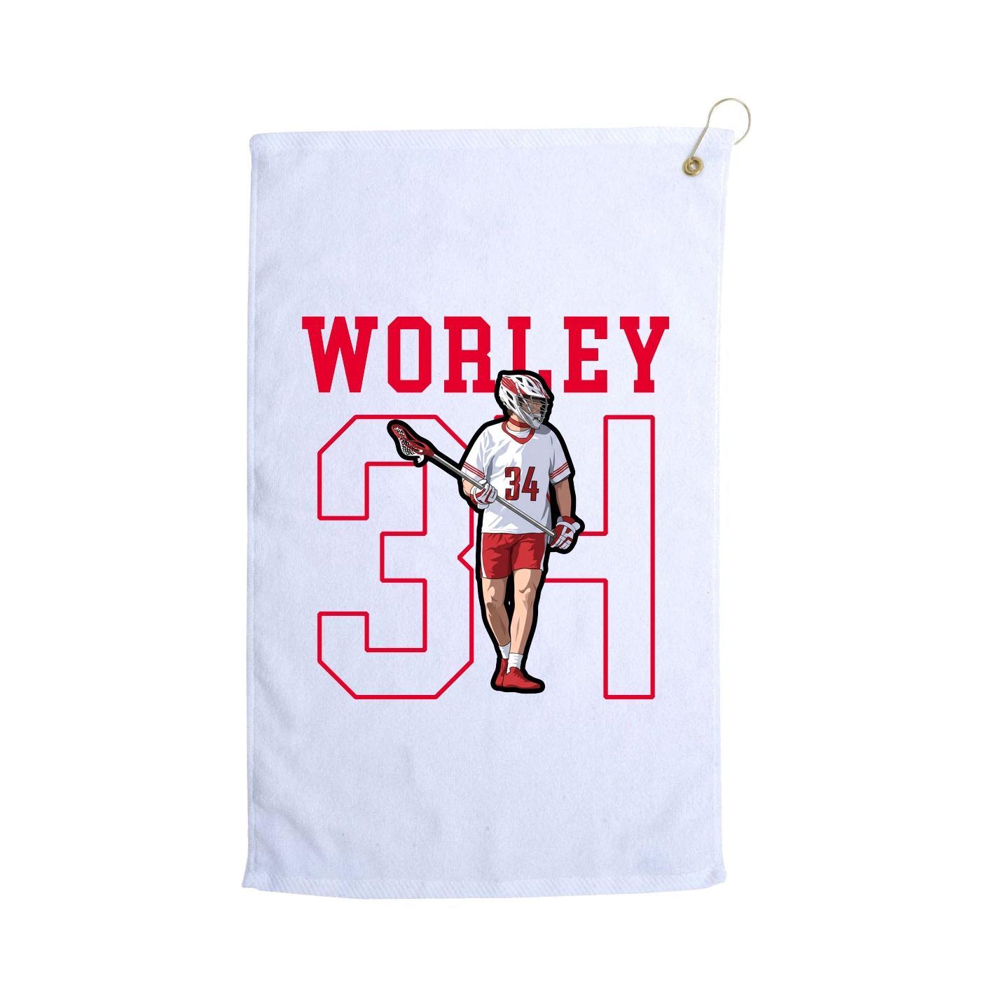 Golf Towel — Shirsey in White