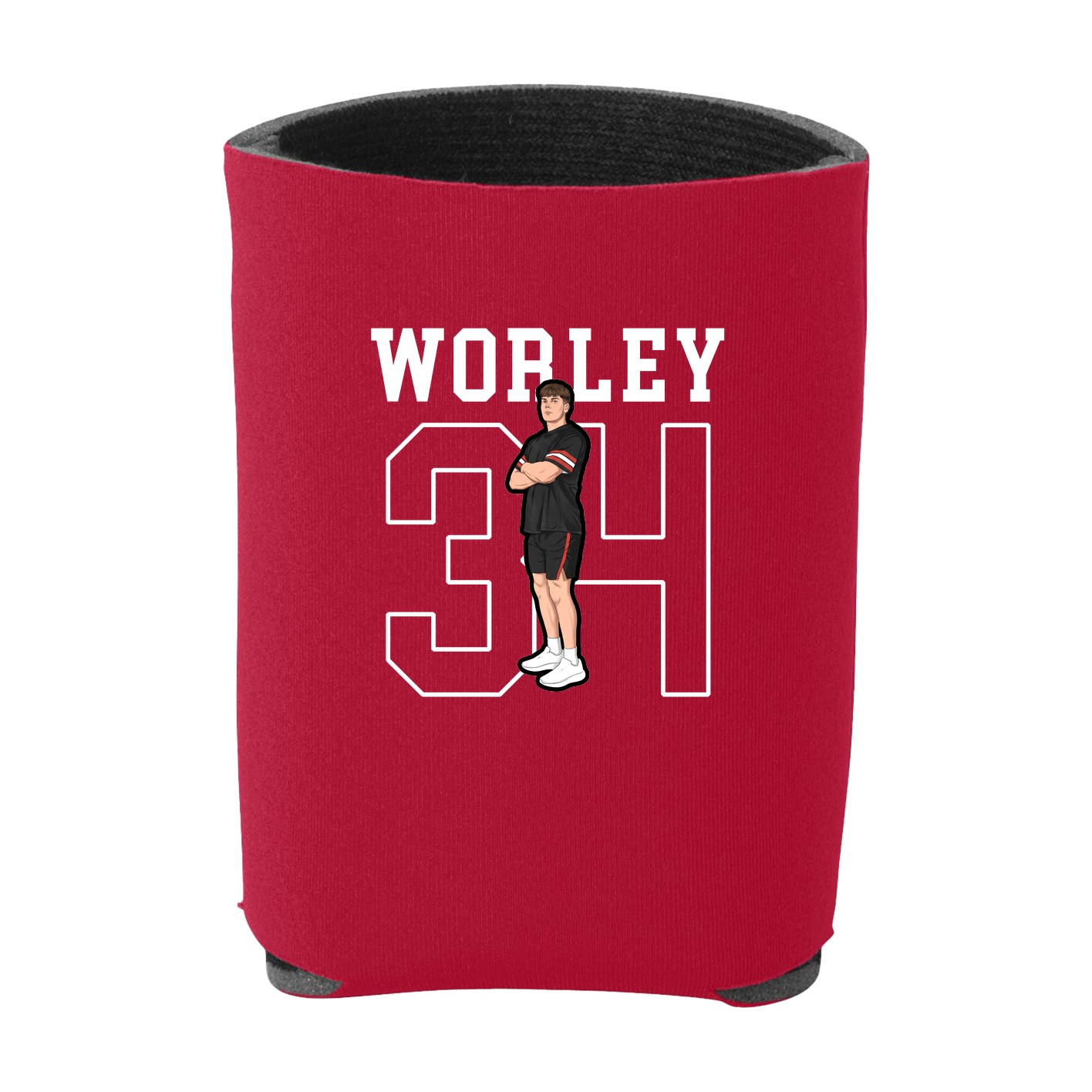 Can Holder — Shirsey in Red
