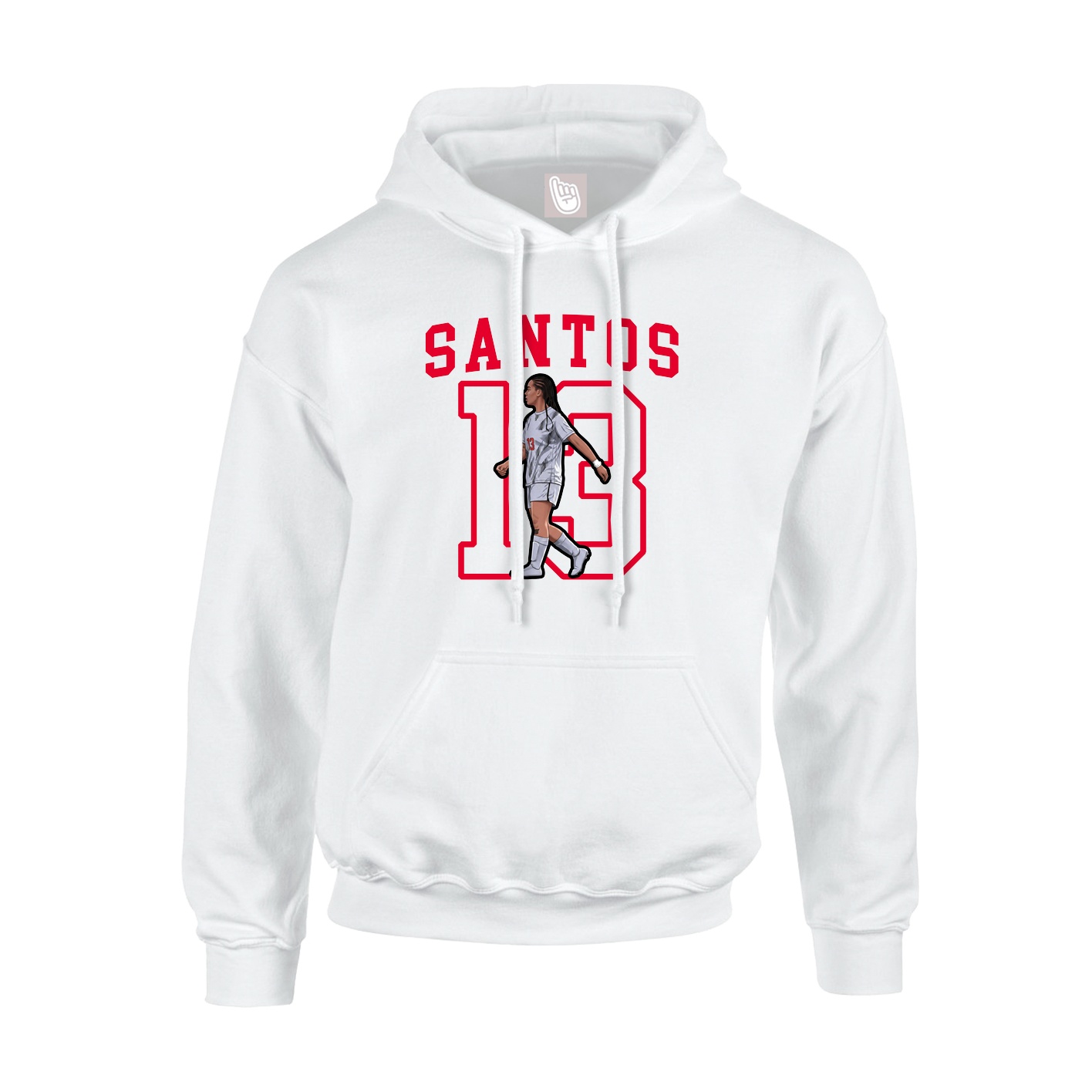 Youth Hoodie — Shirsey in White