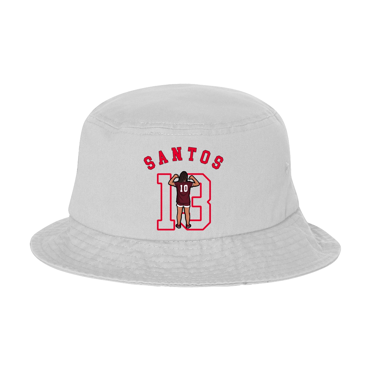 Bucket Cap — Shirsey Arch in White
