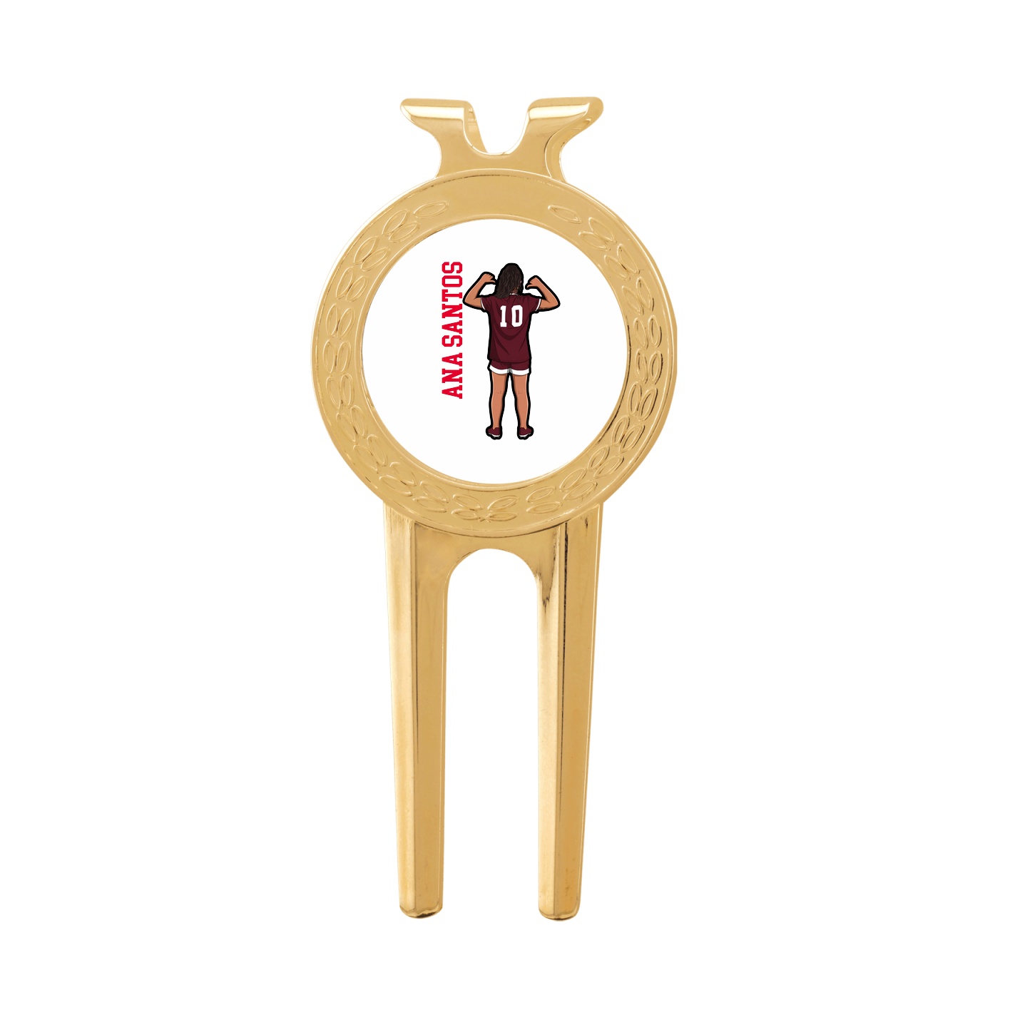 Divot Tool with Ball Marker — Name Vertical in Classic