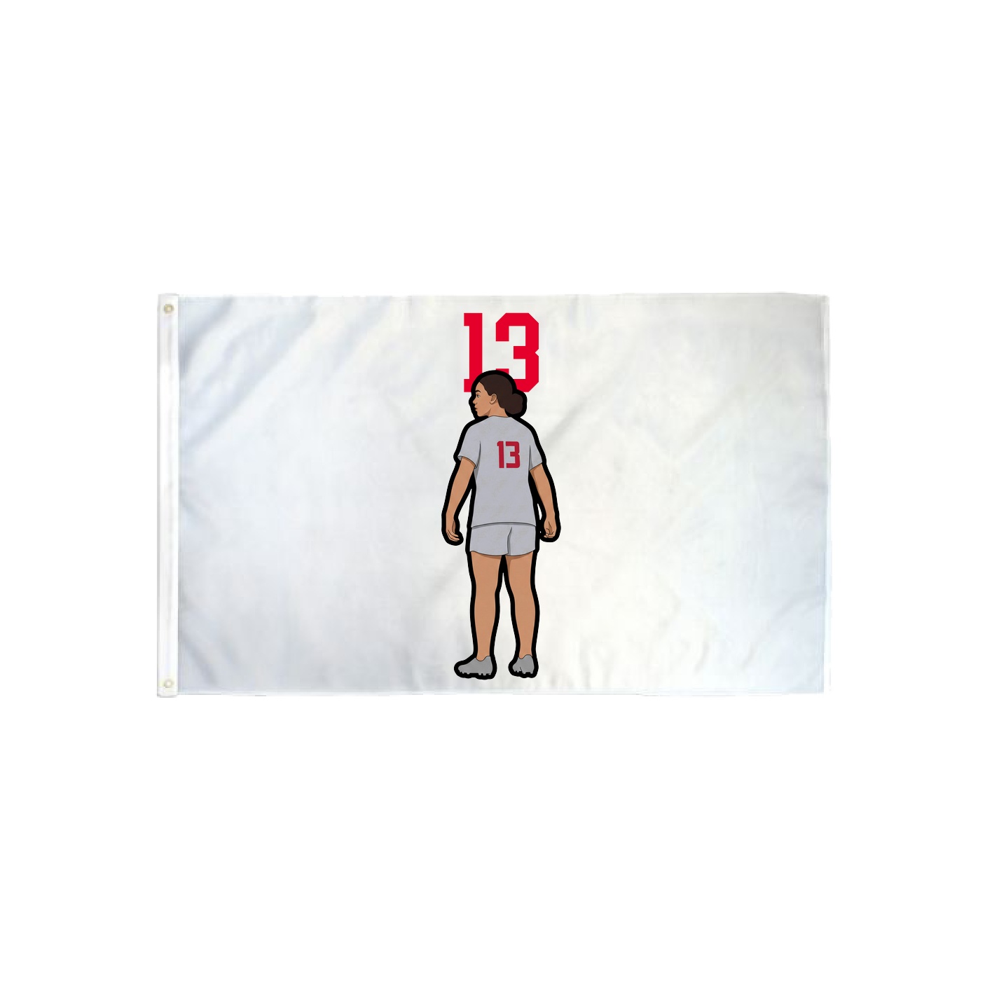 3x5 Flag — Number Top in Classic