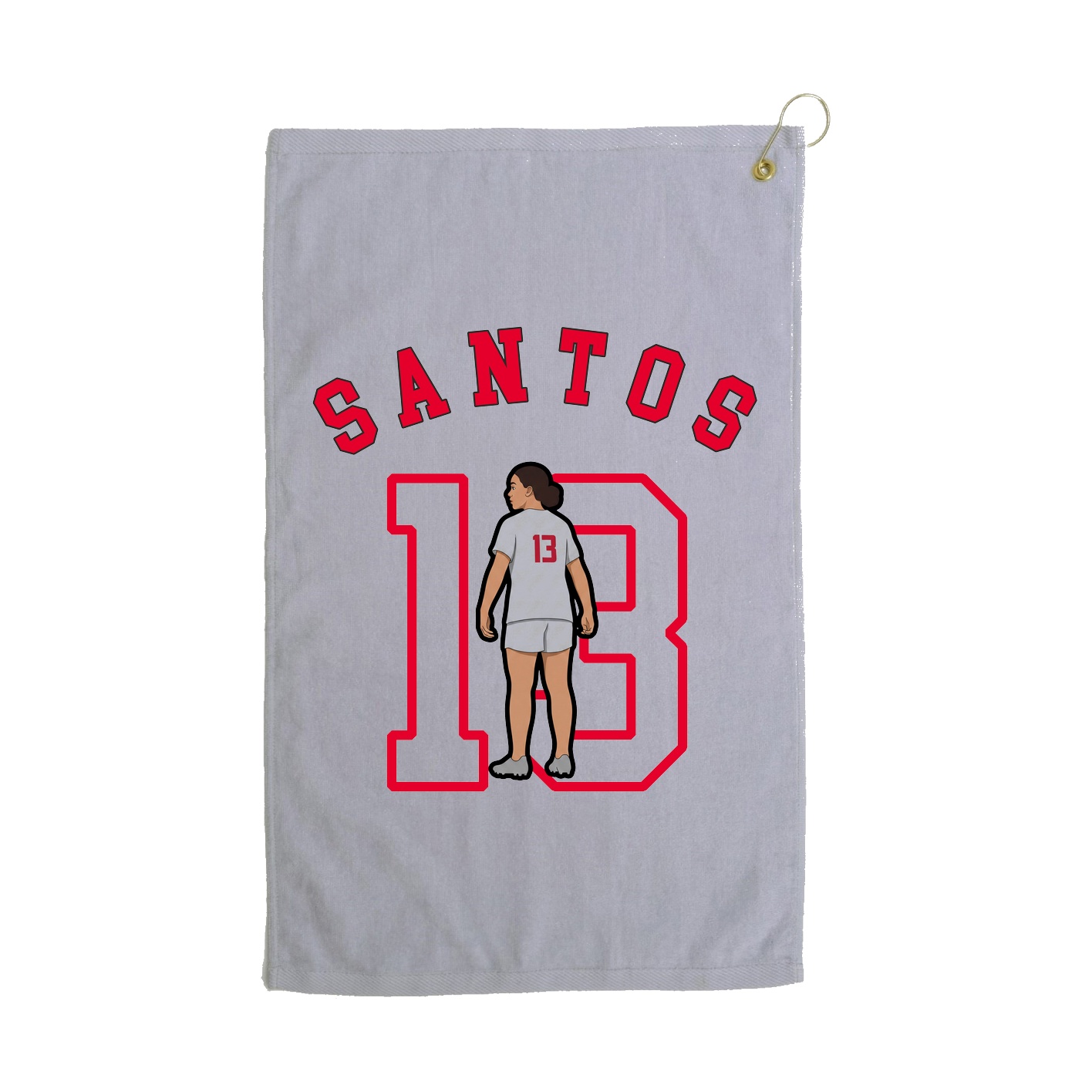 Golf Towel — Shirsey Arch in Grey