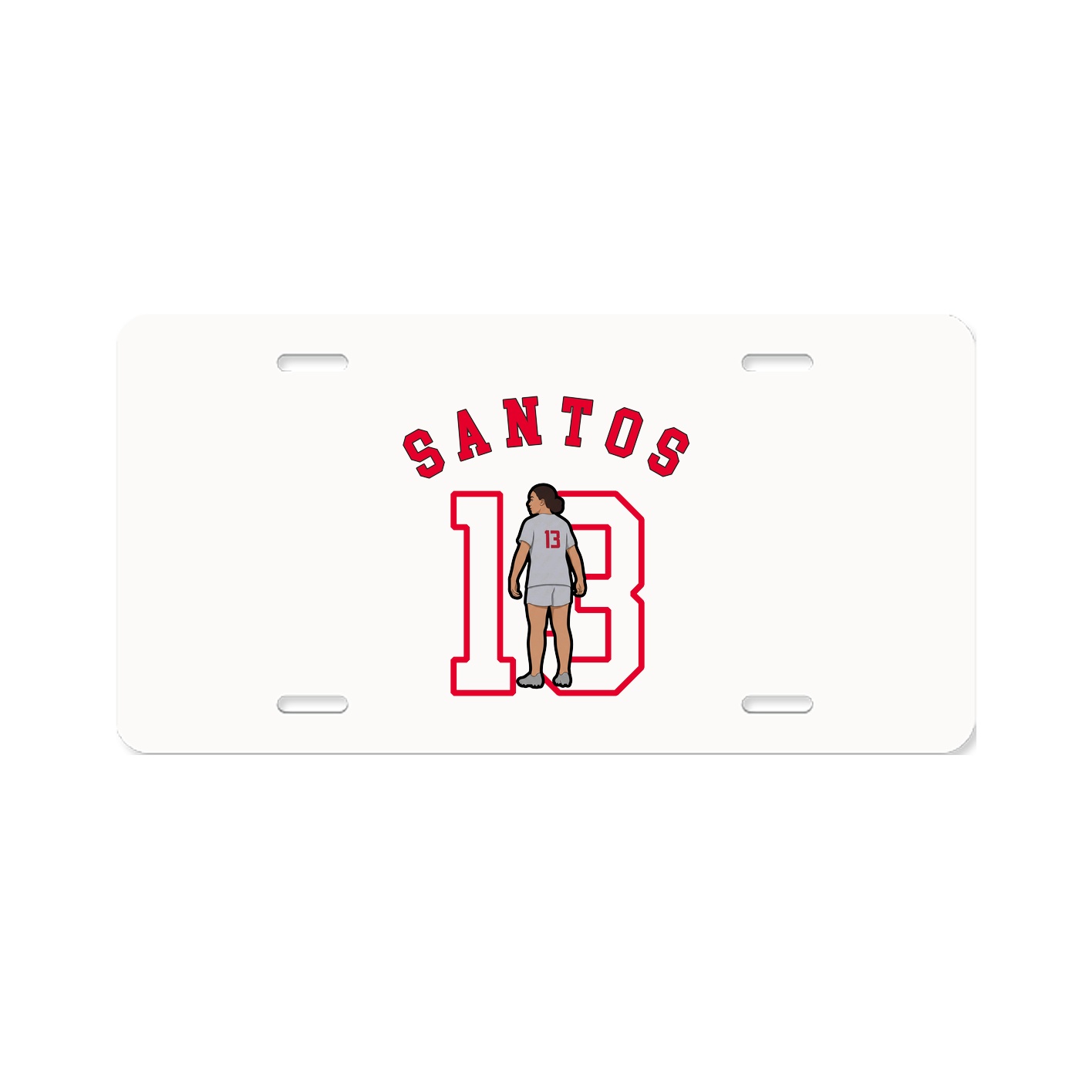 License Plate — Shirsey Arch in Classic