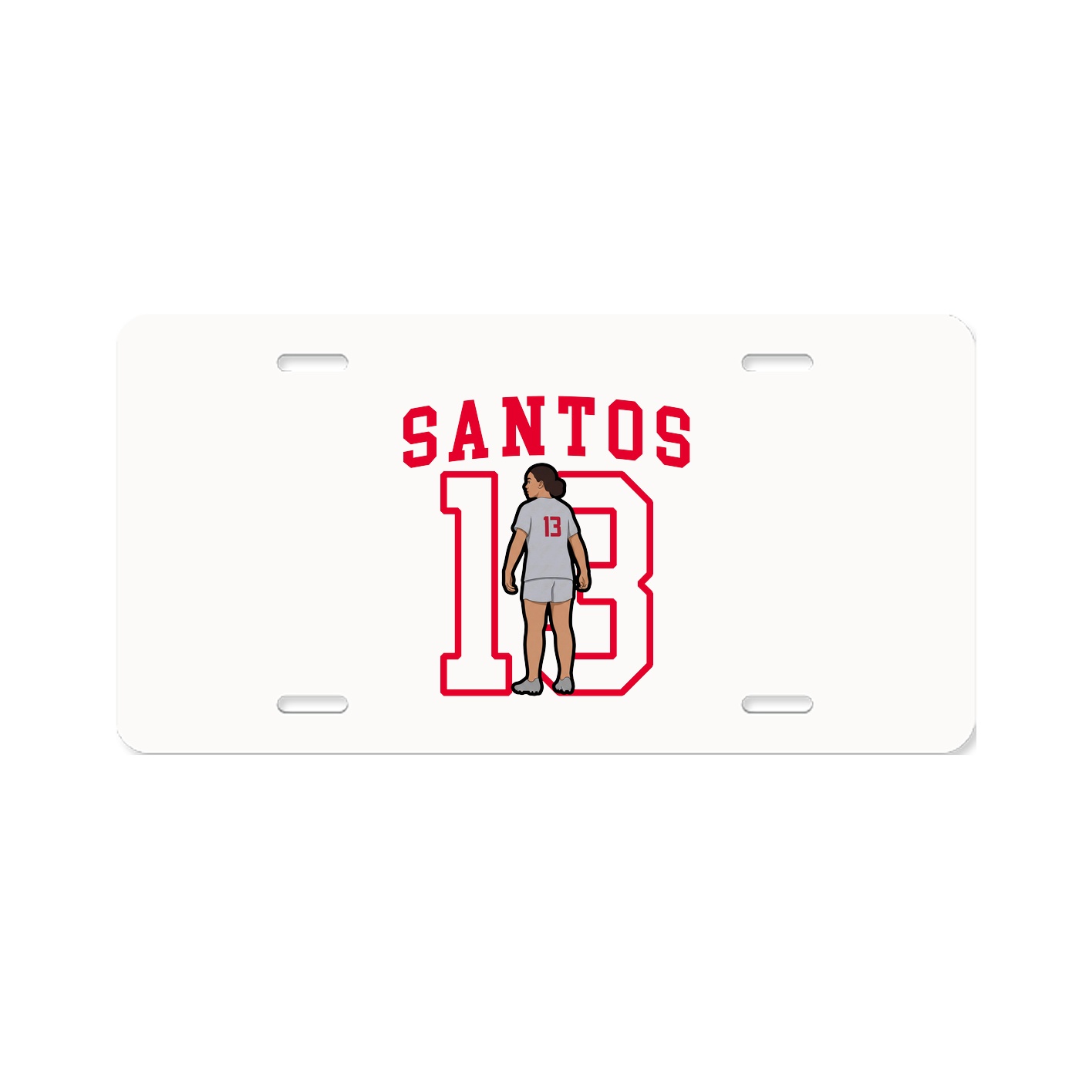 Aluminum License Plate
