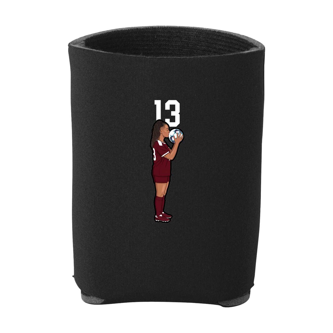 Can Holder — Number Top in Black