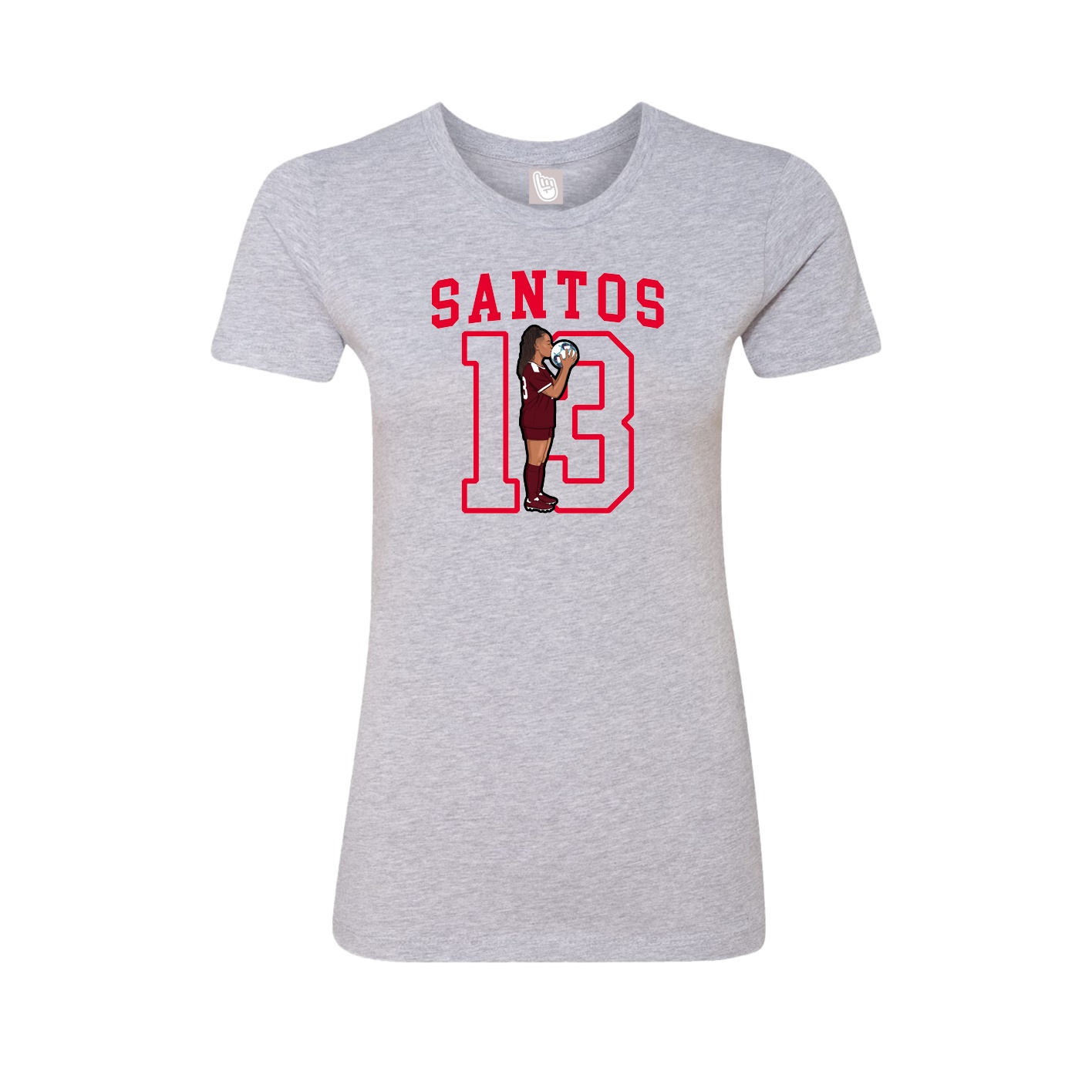 Womens Tee — Shirsey in Grey