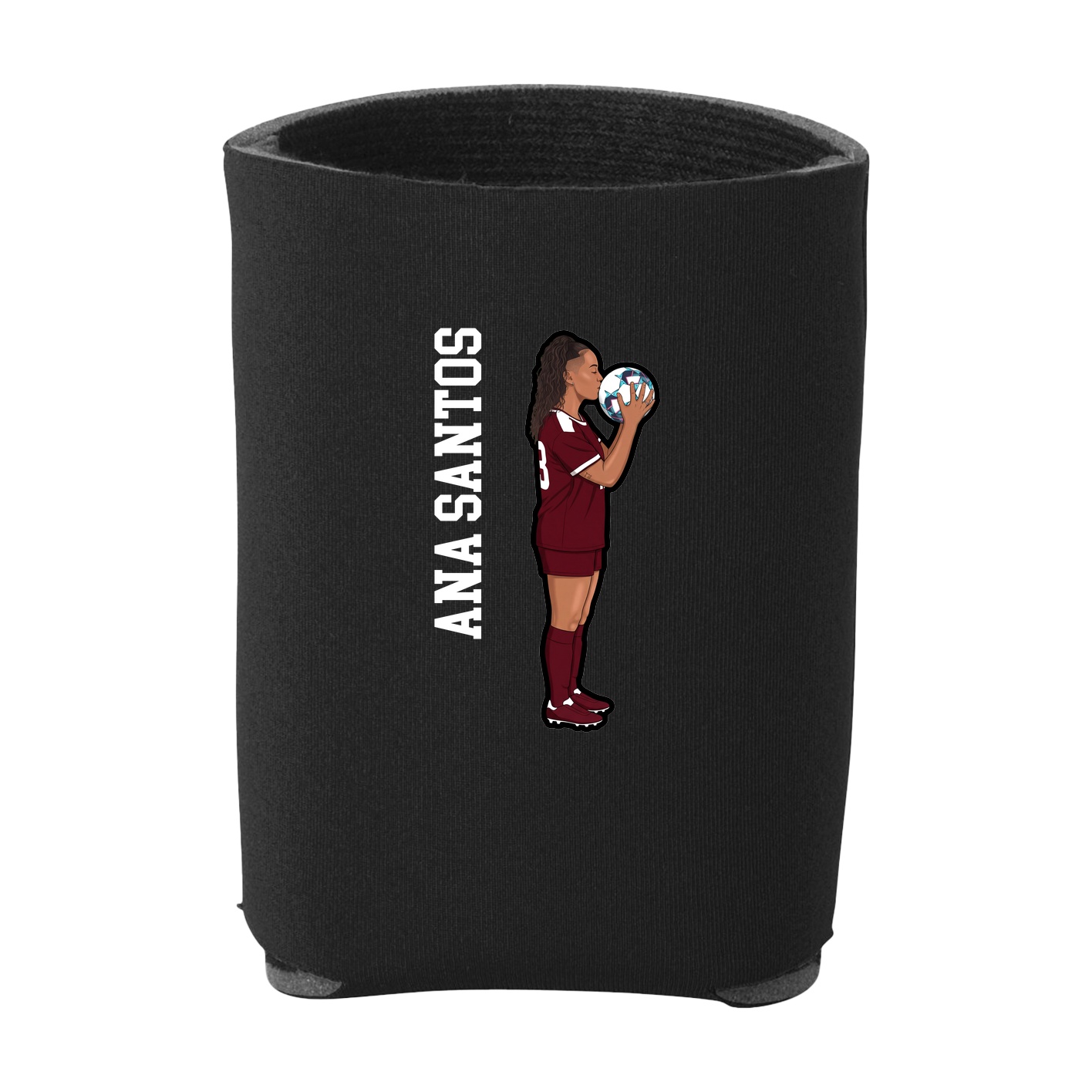 Can Holder — Name Vertical in Black