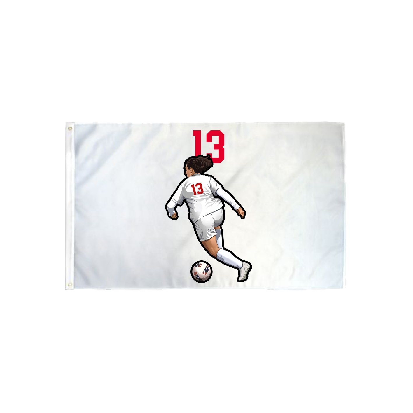 3x5 Flag — Number Top in Classic