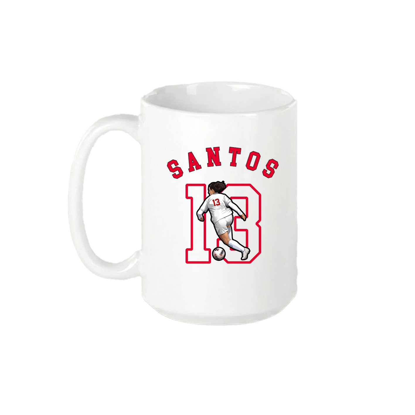 15oz Coffee Mug — Shirsey Arch in White