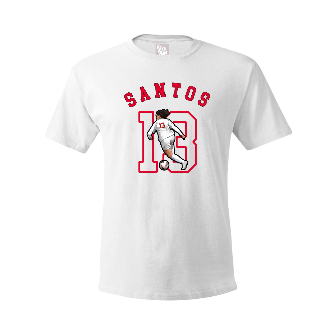 Youth Tee — Shirsey Arch in White