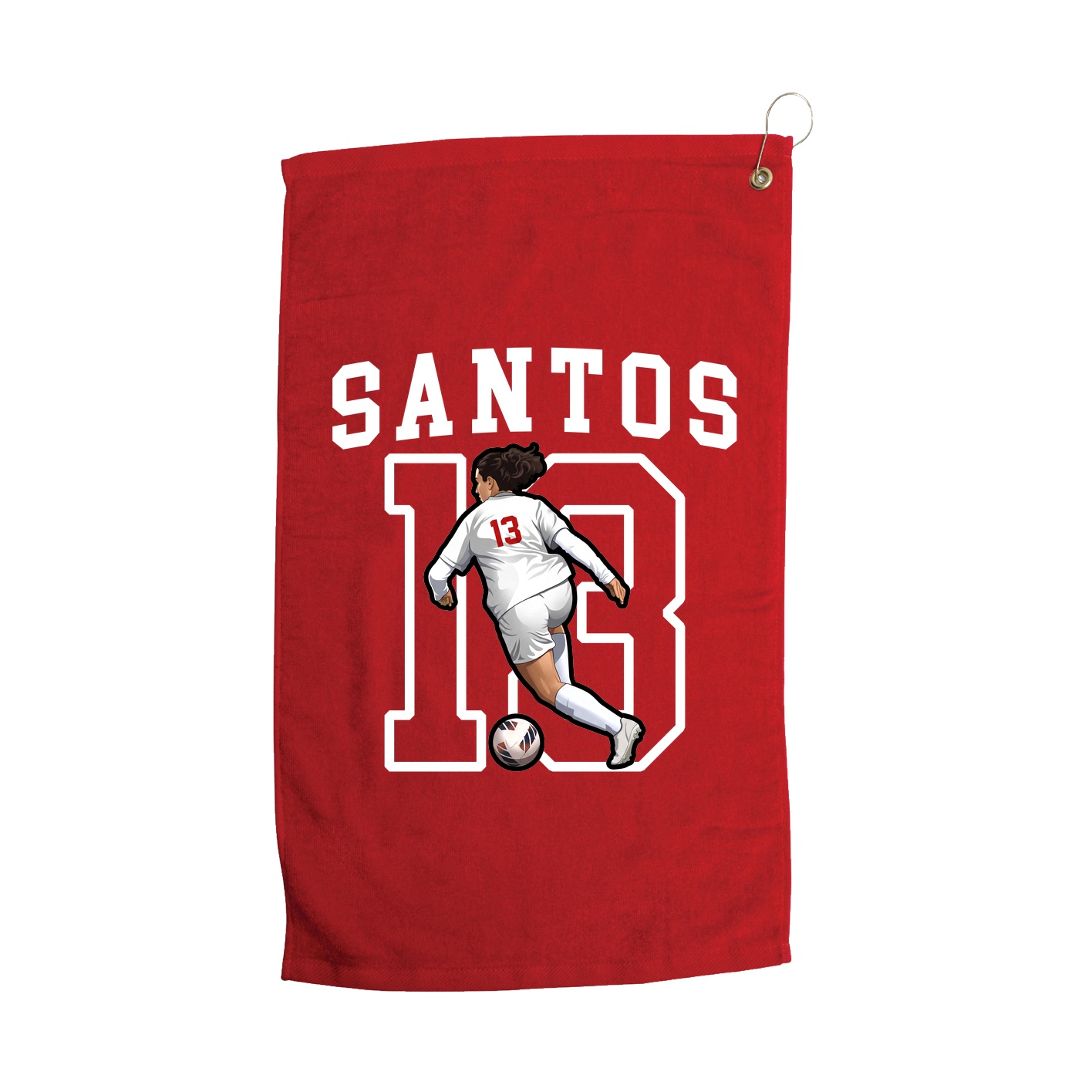 Golf Towel — Shirsey in Red