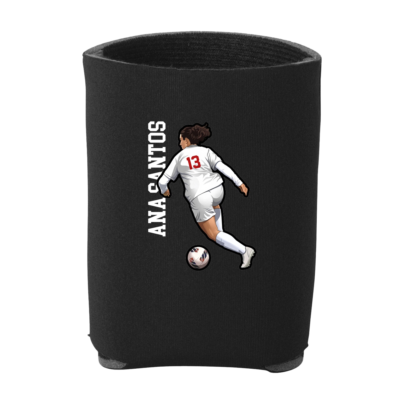 Can Holder — Name Vertical in Black