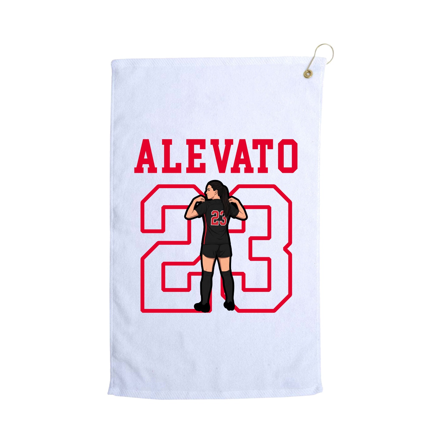 Golf Towel — Shirsey in White