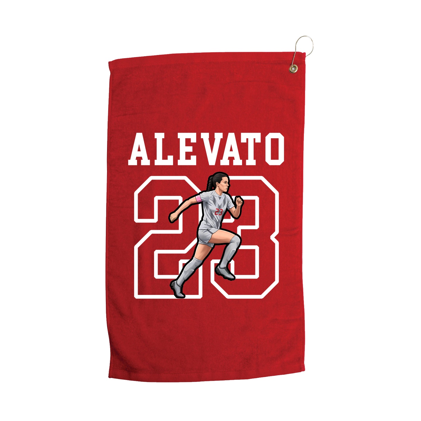 Golf Towel — Shirsey in Red