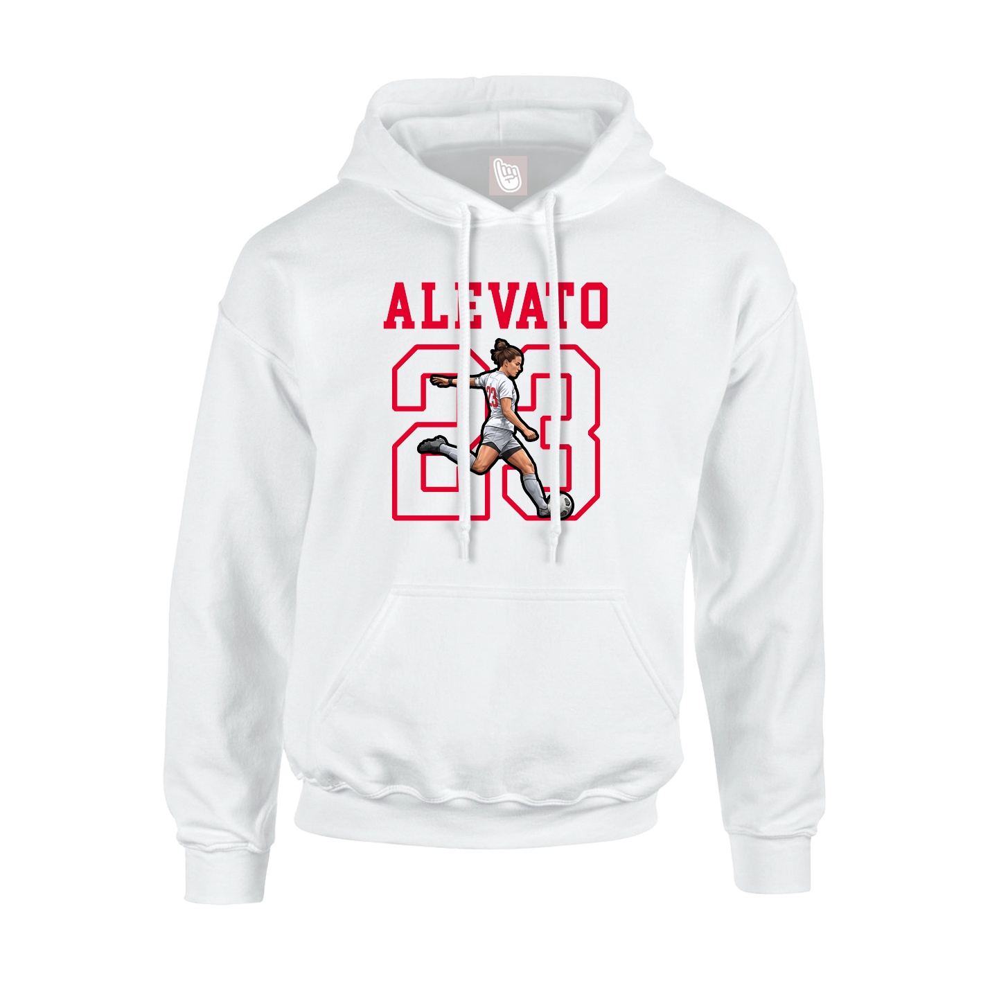Youth Hoodie — Shirsey in White