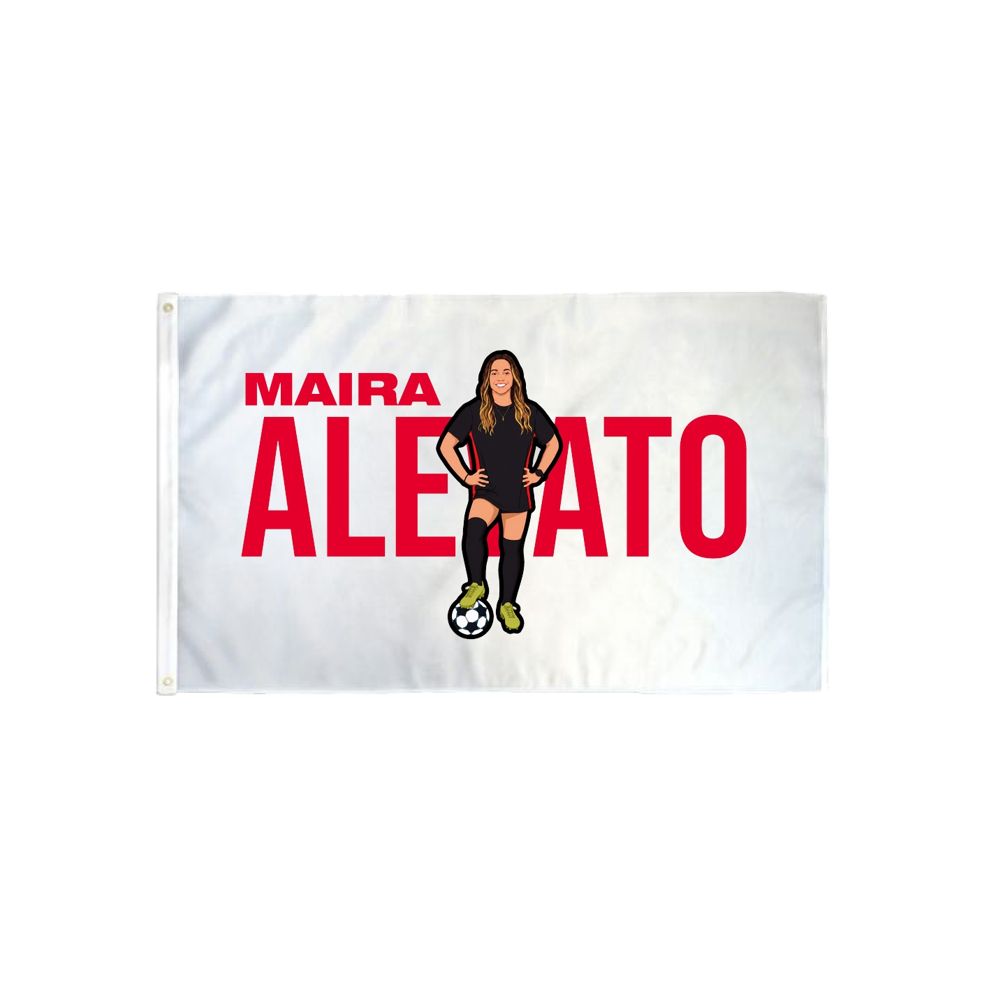 3x5 Flag — Player Name in Classic