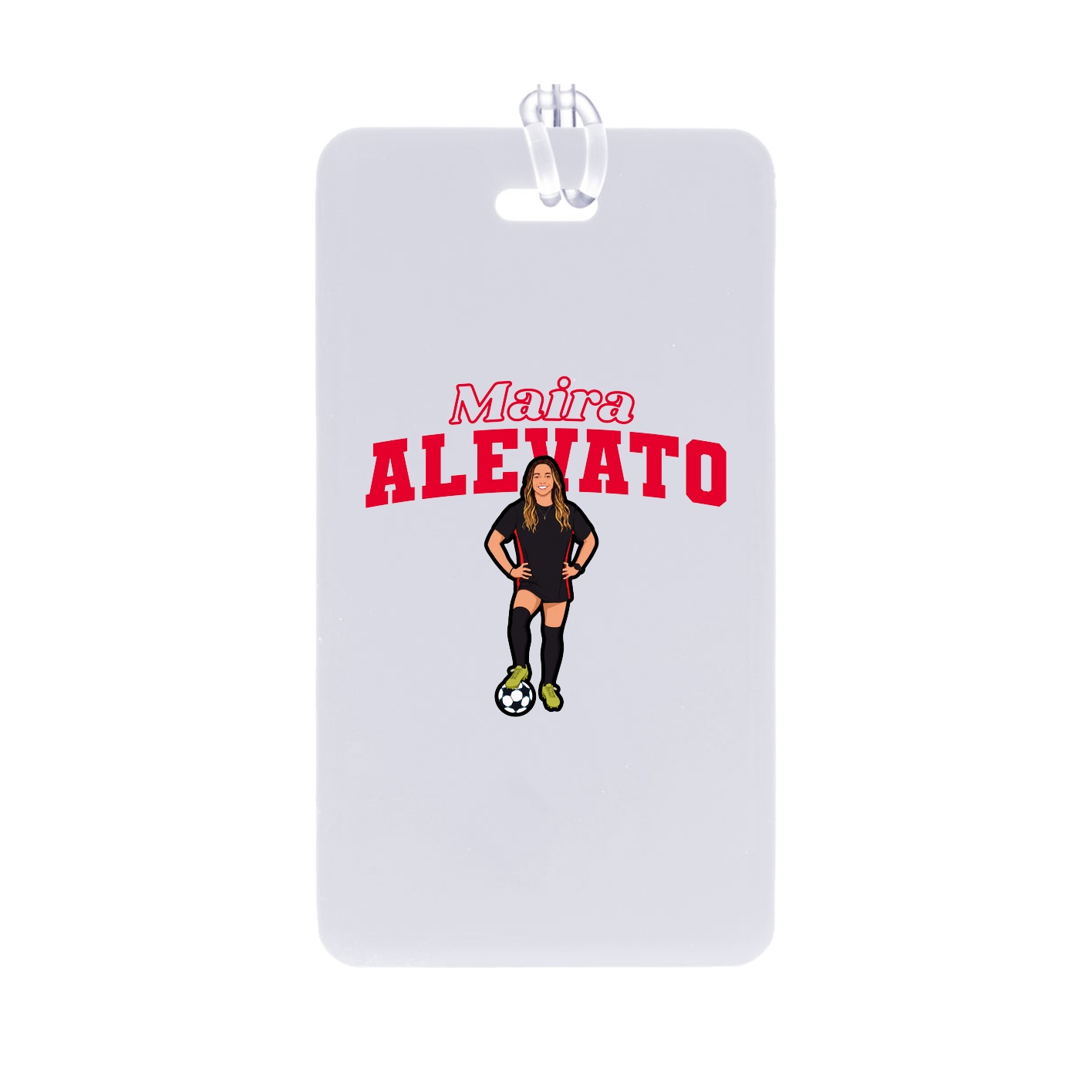 Bag Tag — Name Arch in Classic