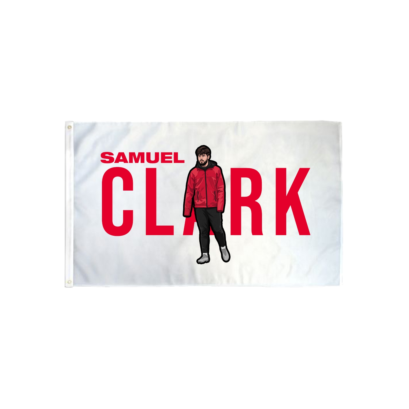 3x5 Flag — Player Name in Classic