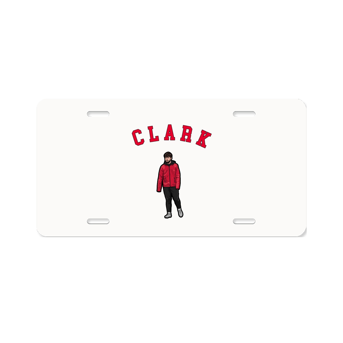 License Plate — Shirsey Arch in Classic