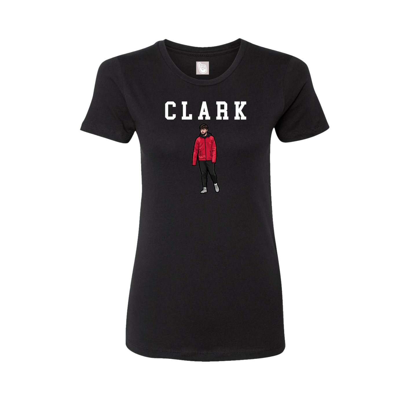 Fitted Women's Tee — Shirsey in Black